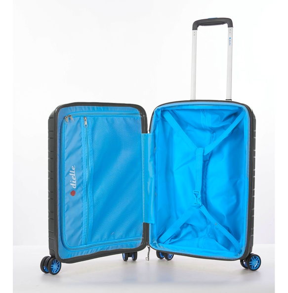 Bαλίτσα καμπίνας DIELLE 100/55 55x38x20/23 cm Μαύρο